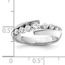 Load image into Gallery viewer, 14K White Gold Lab Grown Diamond VS/SI FGH Band