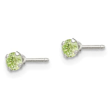 Load image into Gallery viewer, Sterling Silver 4pc Post Stellux Crystal Earring Set