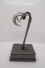 Load image into Gallery viewer, Custom Pear Shape Diamond J Hoop Earrings
