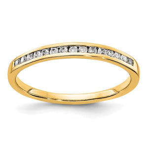 14k Yellow Gold Diamond Ring