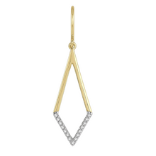 Load image into Gallery viewer, Diamond Geometric Fashion Earrings
