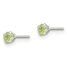 Load image into Gallery viewer, Sterling Silver 4pc Post Stellux Crystal Earring Set
